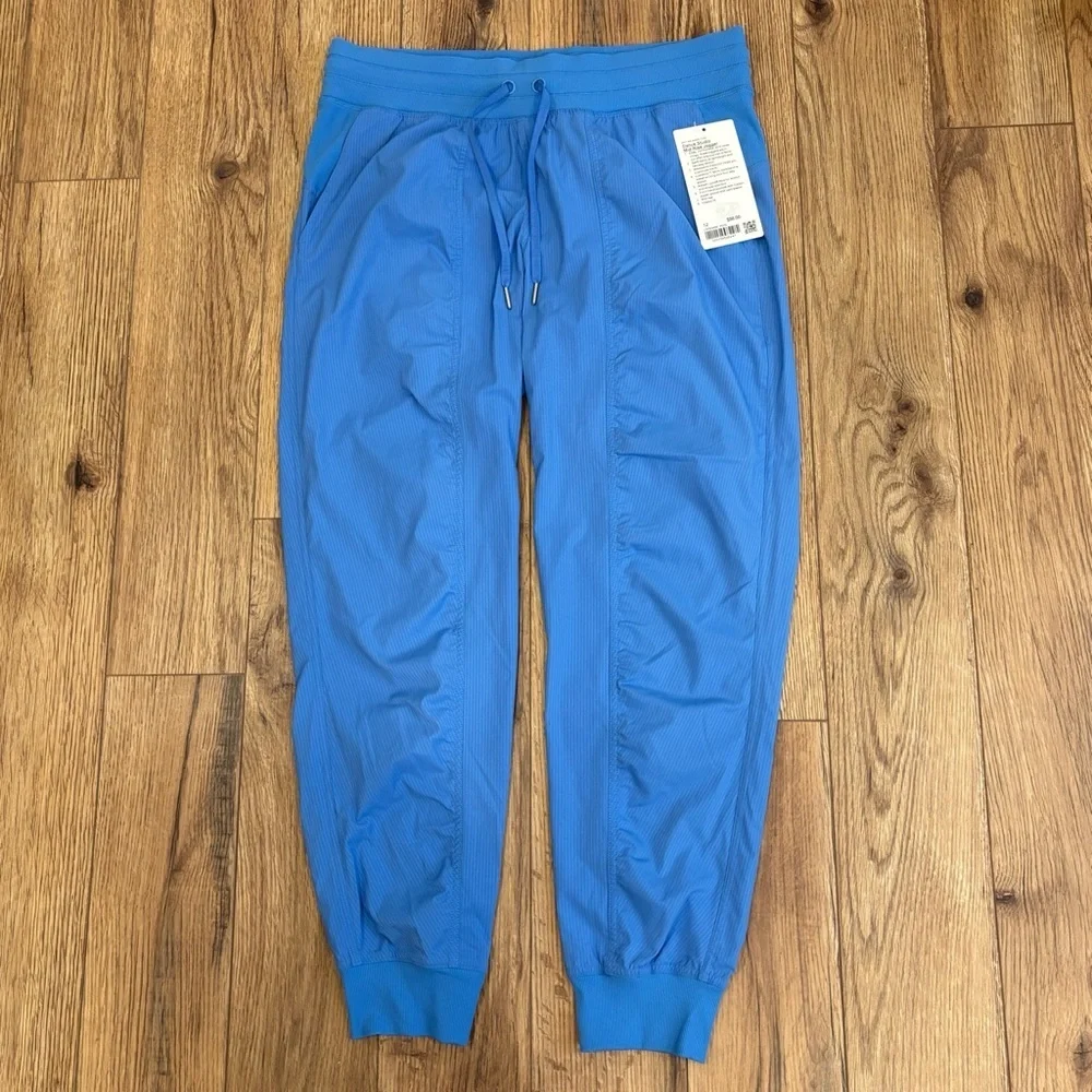 NWT Lululemon Dance Studio Mid Rise Joggers In Pool Party Size 12